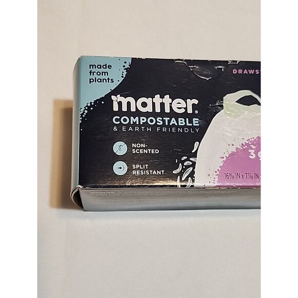Matter Compostable Food Scrap 3 Gallon Bags 25 ct Non-Scented Split Resistant - Picture 2 of 8